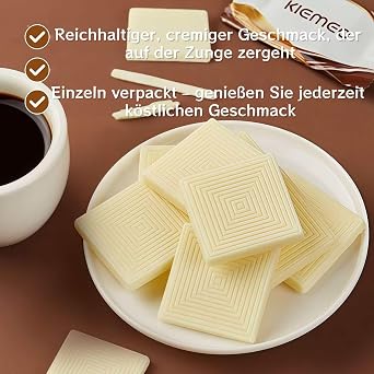 WSYLS-Oriental Chocolate, Two Flavors: Classic Original and Delicate Longjing Green Tea Flavor. Individually Wrapped, Christmas, Halloween, Chinese Snack, 80g (Original)