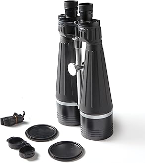 Zhumell 25x100 Tachyon Astronomy Binoculars with Case, Black