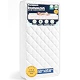 Pro Goleem Breathable Crib Mattress, 52”x28“ Dual-Sided Soft & Comfort Toddler Bed Mattress, 5