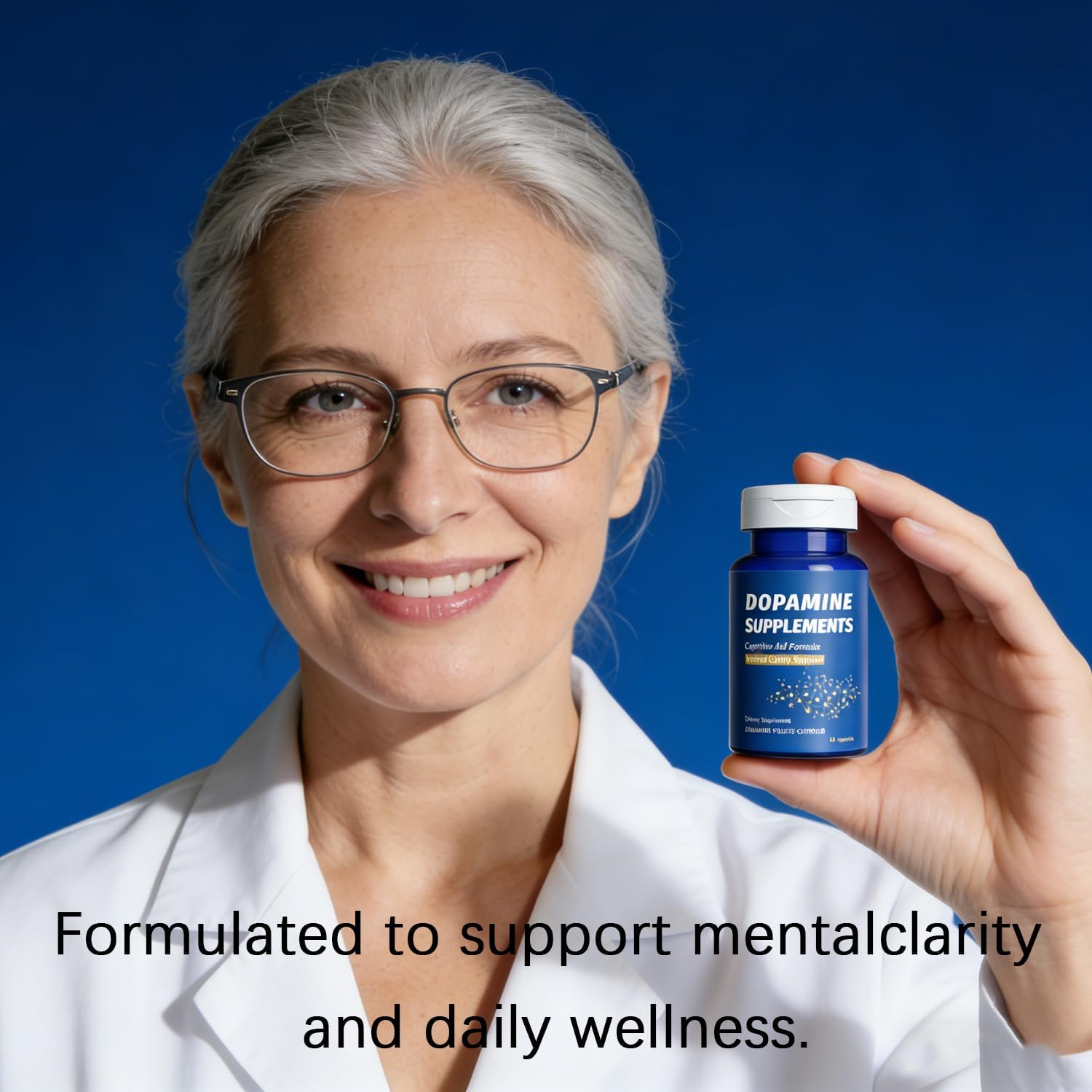 Dopamine Brain Supplement with L-Tyrosine 650mg | Cognitive Function, Focus & Mood Support | Neurotransmitter & Mental Energy Booster | 60 Capsules - Image 5