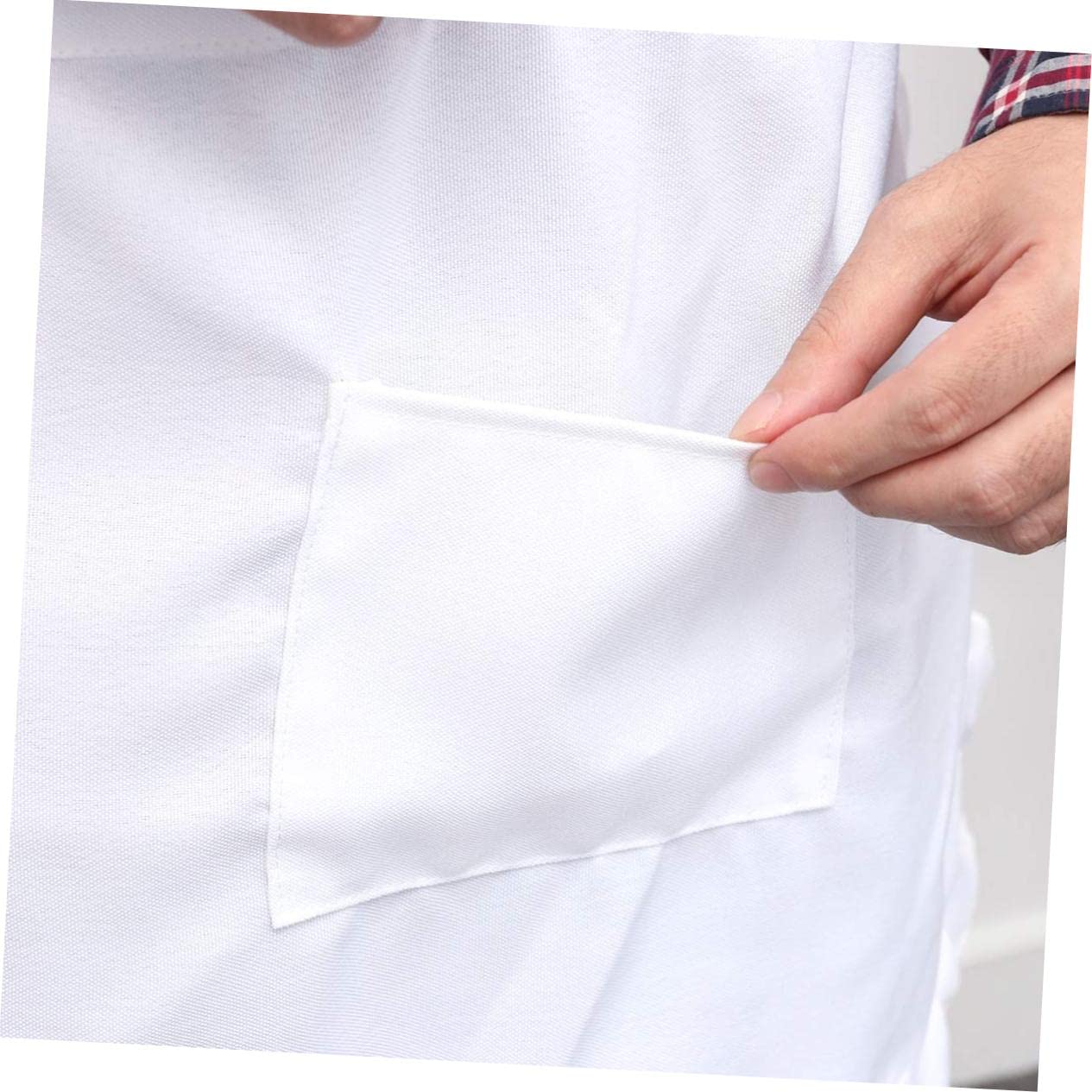 Alipis Delantal De Cocina De Poliéster Con Bolsillos Estilo Vintage Para Camareras Y Chefs 12 Unidades