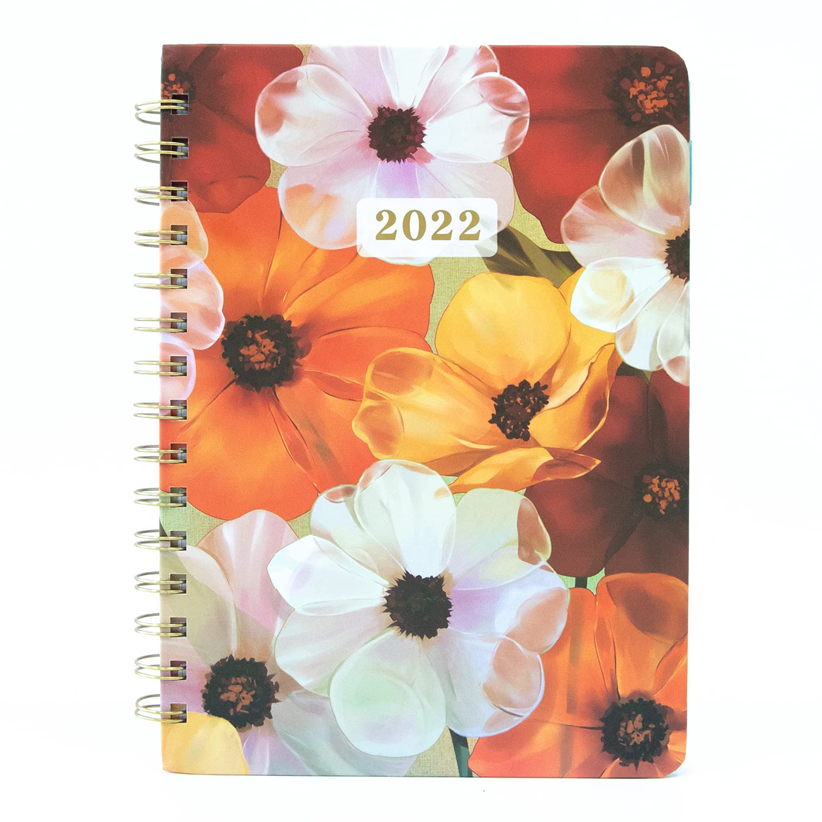 Maylai Planner 2022, Diary 2022 A5 Week to View from Jan to Dec, Academic Year Daily & Weekly & Monthly Planner, 8.5" x 6", Hardcover + Thick Paper + With Tabs, Personal Planner Notebook