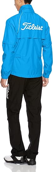 ◆極美品◆ タイトリスト レインウェア　ブラック LL TSMR1592 Titleist 【送料無料】【日本正規品】Titleist タイトリスト