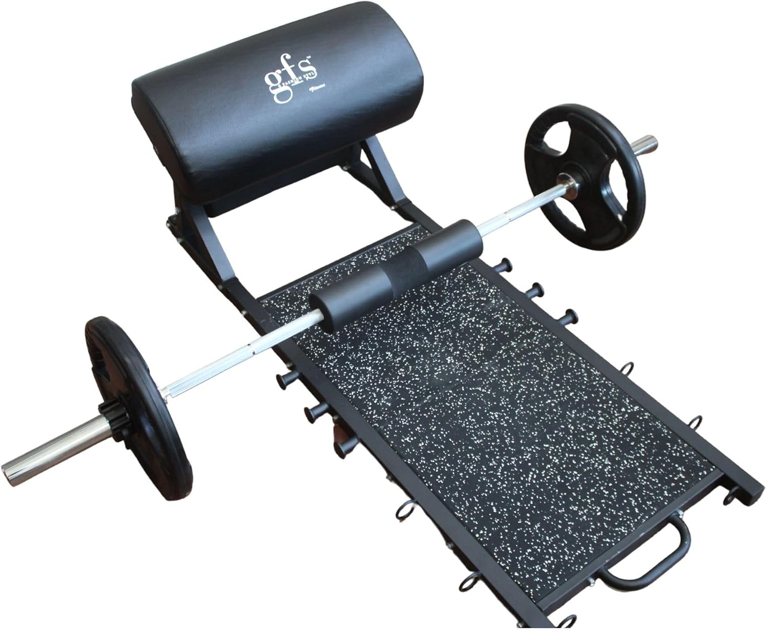 Hip Thrust Machine Bench Platform, Core & Booty Machine, Full Butt Shaping & Glute Muscles Building Body Trainer, 880 lbs Capacity