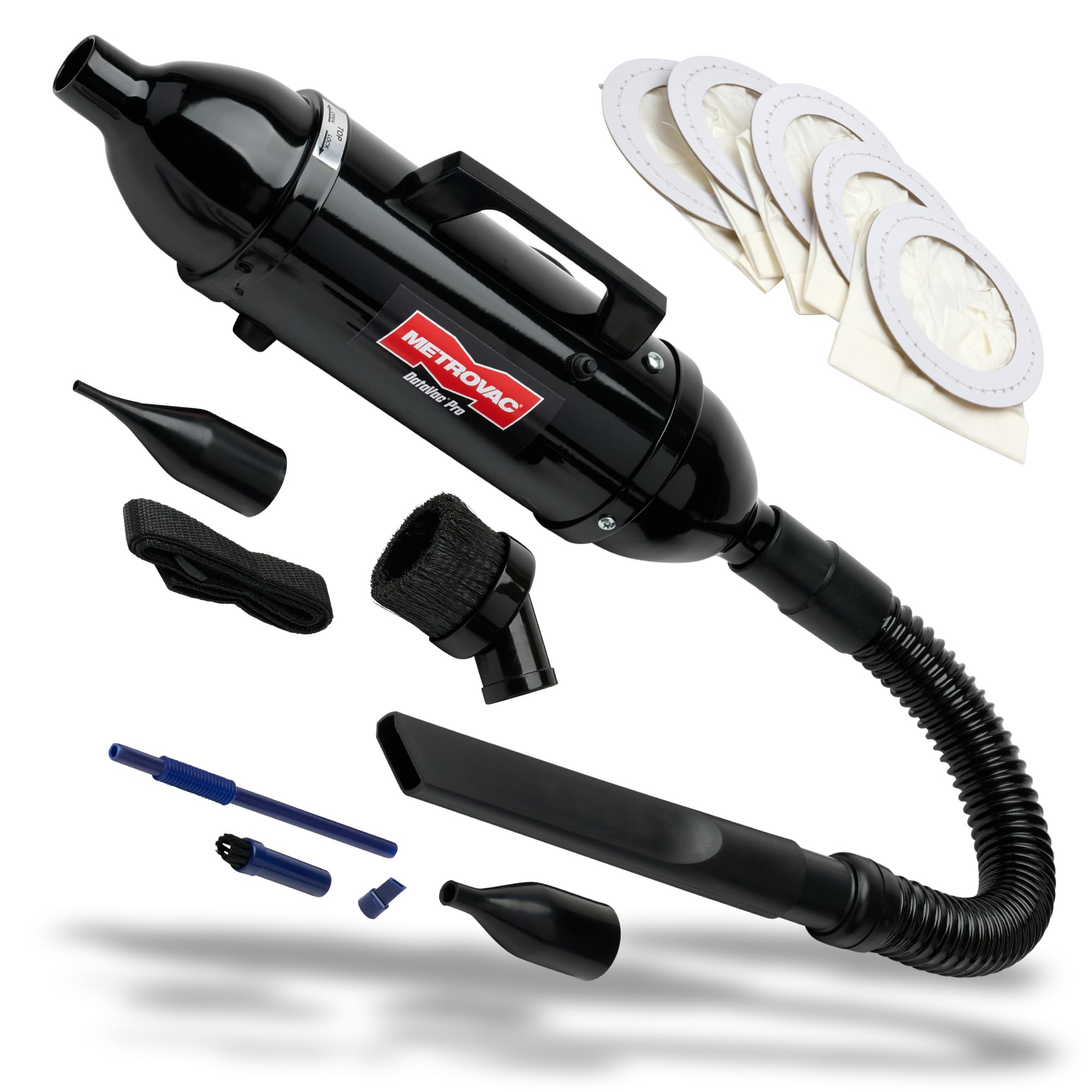 METROVAC DataVac Pro Series 1 with Micro Cleaning Tools - Computer Vacuum/Blower Duster - 220V / UK