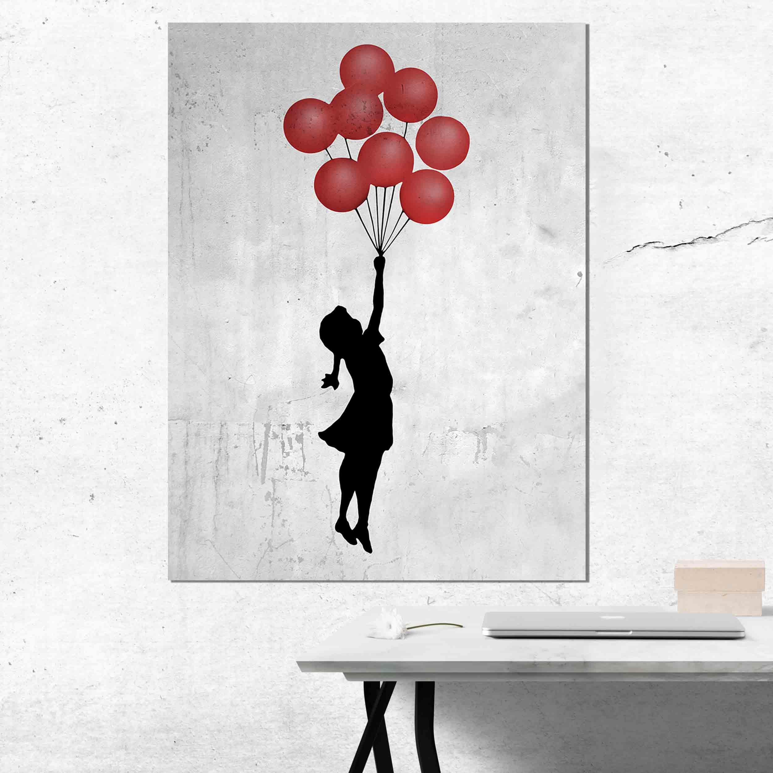Kunstbruder Wall Picture Banksy Famous Motifs - Completely Ready