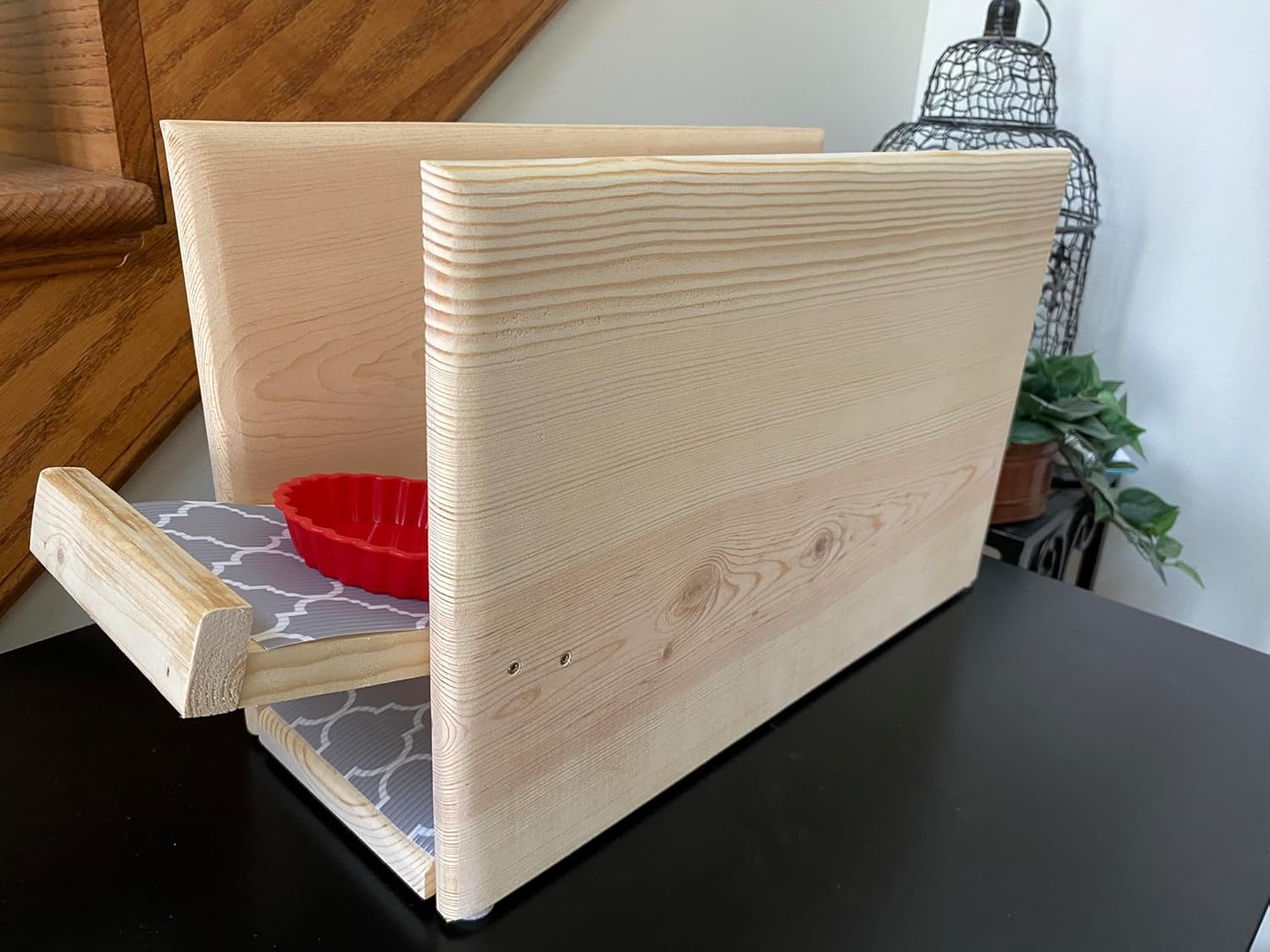 CH Cat Feeder/Feeding Stall/Elevated Feeder/Feeding Station/Support Stand for Wobbly Cat/Cats with Cerebellar Hypoplasia