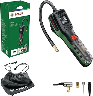 Bosch DIY Akku-Druckluftpumpe PNEO | Kompakt und handlich: Aufpumpen von Fahrradreifen und Bällen zu Hause oder unterwegs Luftpumpe PNEO Elektrowerkzeuge