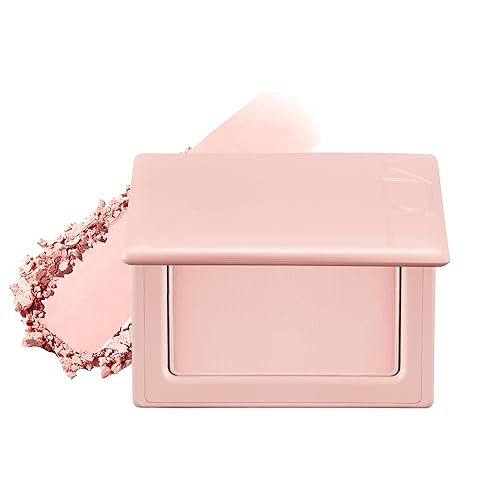 VDL Cheekstain - Rubor pastel para mejillas (melocotón rebotante, 0.2 onzas), fórmula ligera de polvo de terciopelo, sin costuras, de larga