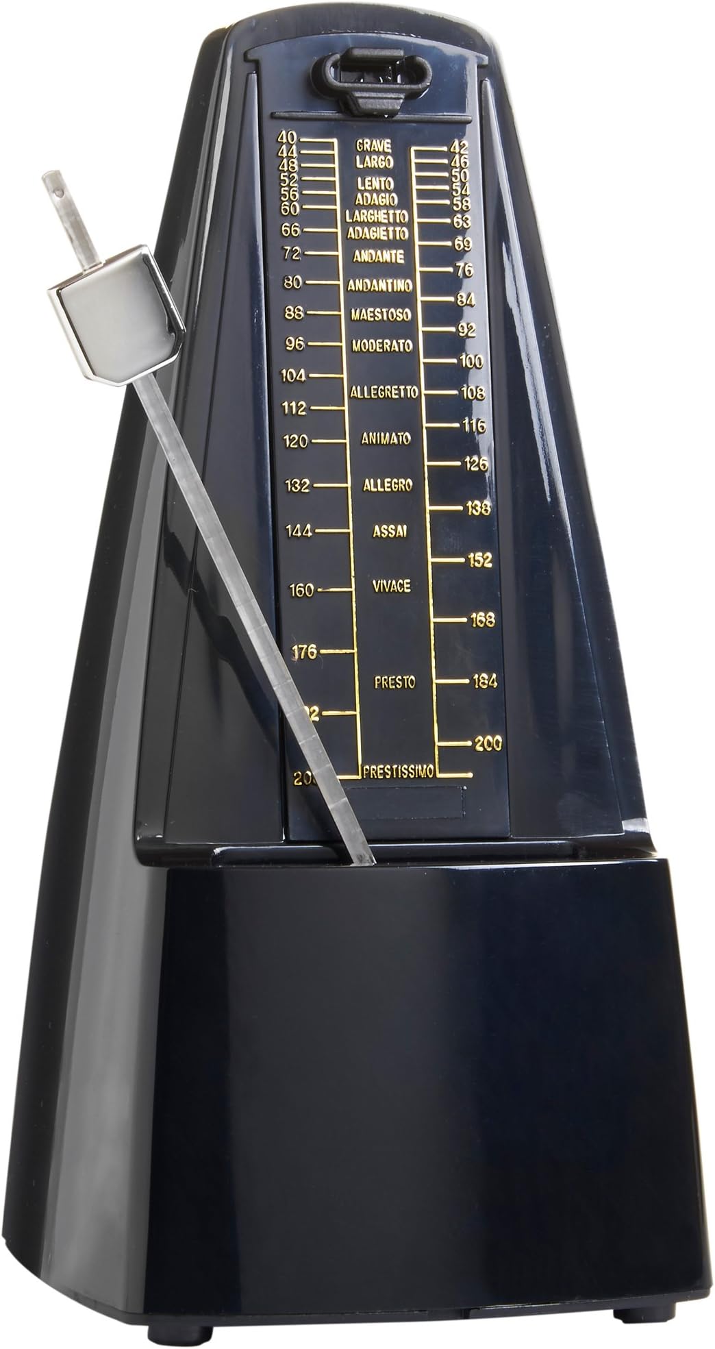 eSecure Pyramid Wind Up Mechanical Metronome Beat Tempo for Piano/ Guitar/ Drums