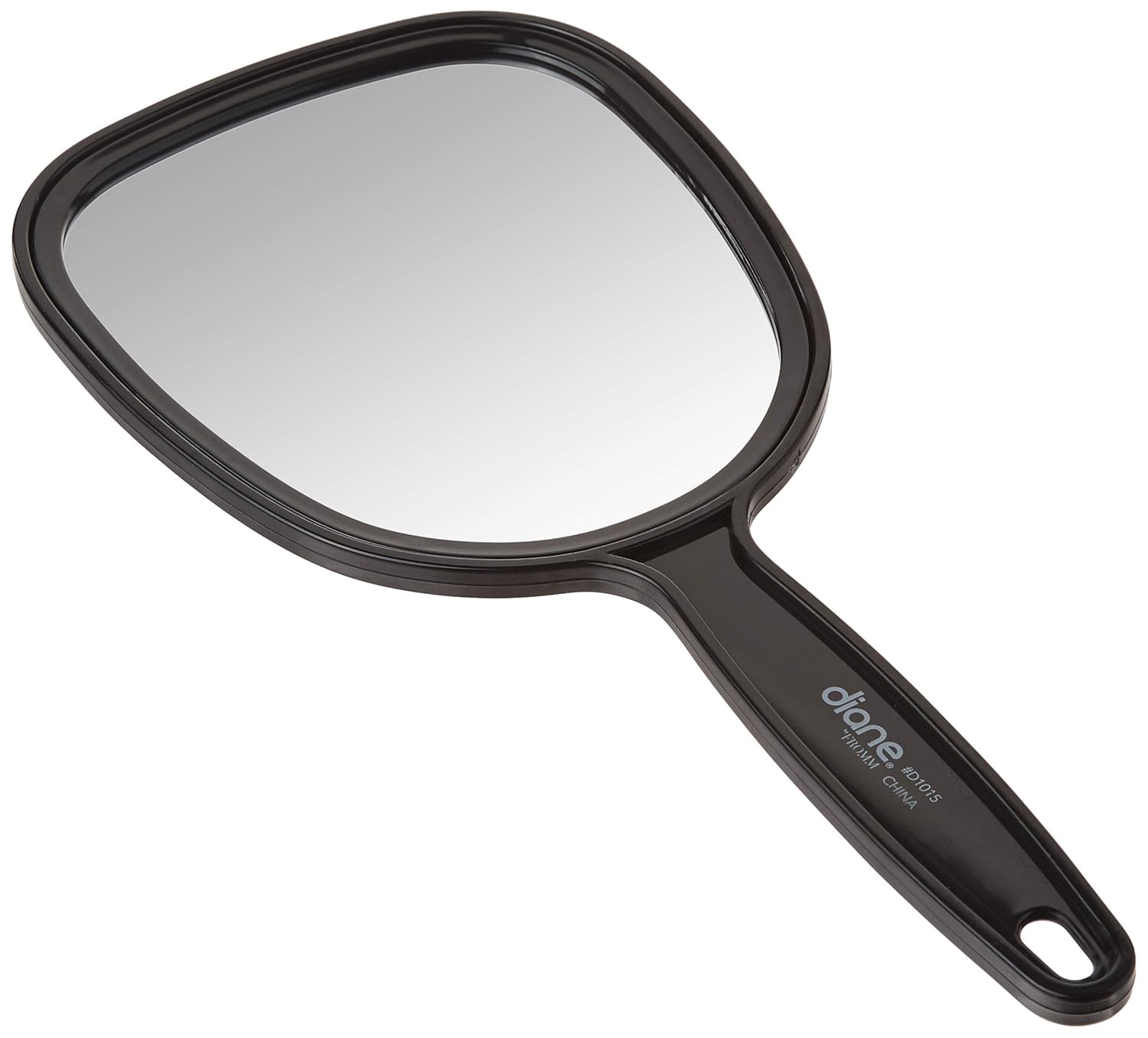 Diane Plastic Handheld Mirror – Vanity Oval Mirror with Hanging Hole in Handle – Small Size (5” x 11”) for Travel, Bathroom, Desk, Makeup, Beauty, Grooming, Shaving, D1015 : Personal Makeup Mirrors : Beauty & Personal Care
