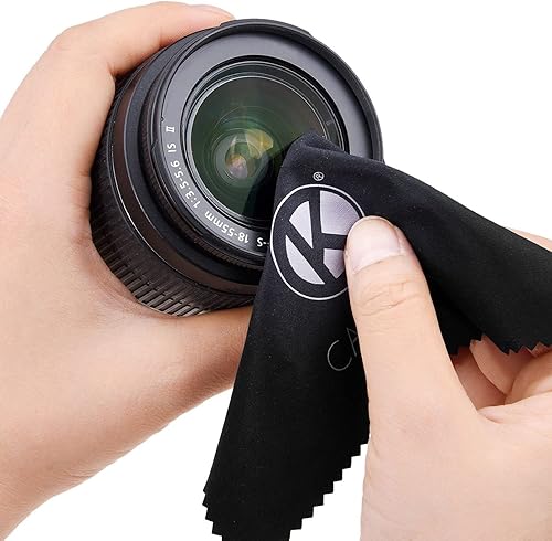 Vista 20 de CAMKIX Parasol para lente de cámara de 2.047 in, de goma, juego de 2 unidades, plegable en 3 pasos, parasol y escudo, reduce el destello
