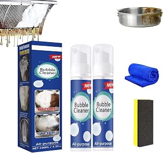 Bubble Cleaner Foam Spray, Northmoon Bubble Cleaner, Kitchen Bubble Cleaner Spray, Bubble Cleaner All Purpose Stain Remover (100ML-2PCS)