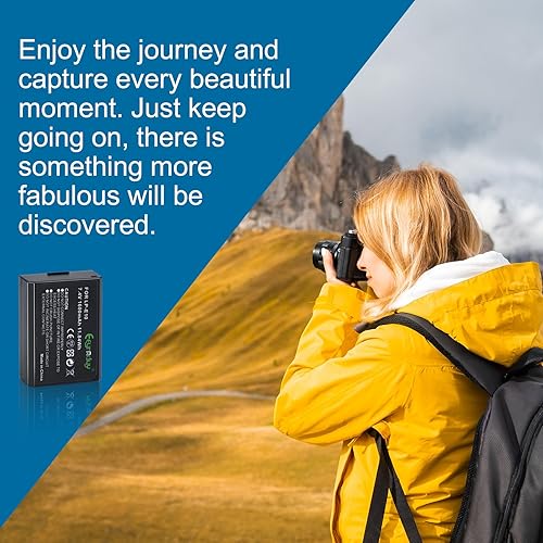 Miniatura 4 de Paquete de 1 batería LP-E10 para cámara digital Canon EOS Rebel T6 T7 T5 T3, Kiss X50 X70, EOS 1100D 1200D 1300D 2000D