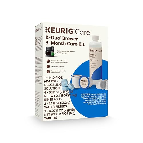 K-Duo 3 Month Care Brewer Maintenance Kit