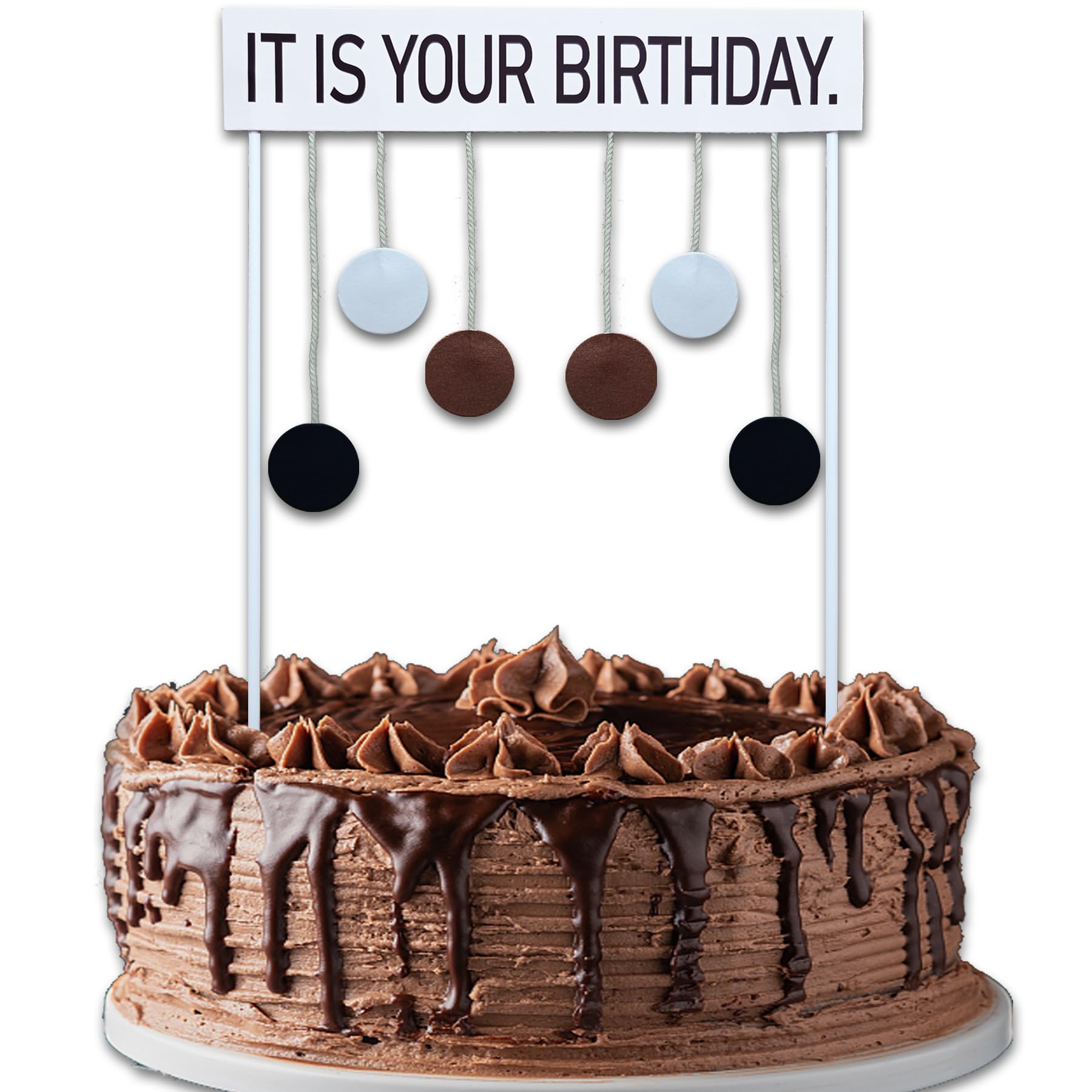 It Is Your Birthday Cake Topper, The Office Theme Party Decorations, Funny Party Supplies Photo Booth Props