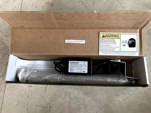 Miniatura 5 de hqtelecom Lámpara UV de 120V para sistemas de bobina HVAC (hasta 5 toneladas) con bombilla ultravioleta de 14  14W