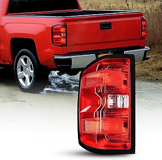 AUTOONE - For 2014-2019 Chevy Silverado Tail Light Assembly Factory OEM Taillights Compatible with Chevy Silverado 1500/ 2500HD/ 3500HD, 2015-2019 GMC Sierra 3500HD, Driver Side(LH)