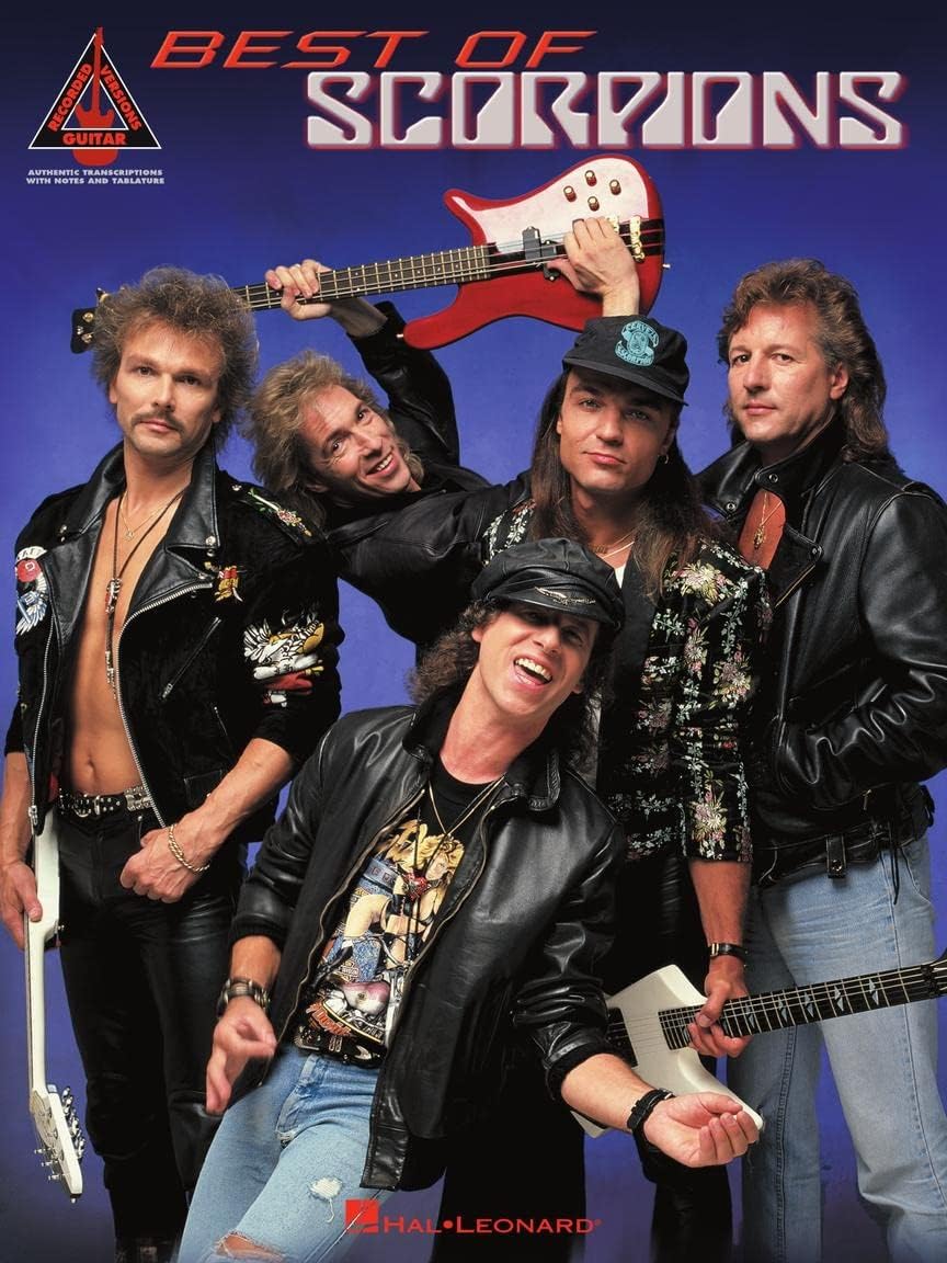 Best of Scorpions: Guitar Recorded Versions | Electric Guitar Sheet Music Book with Tablature and Standard Notation | Hard Rock Songbook for Intermediate Players | 14 Classic Rock Hits Transcribed