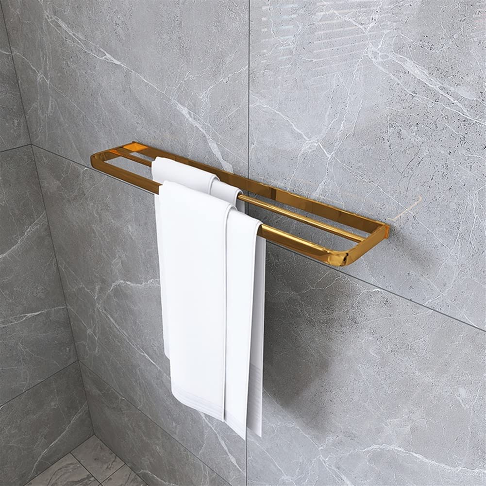 Porte-serviettes en cuivre noble pour créer une ambiance spa et détente chez soi