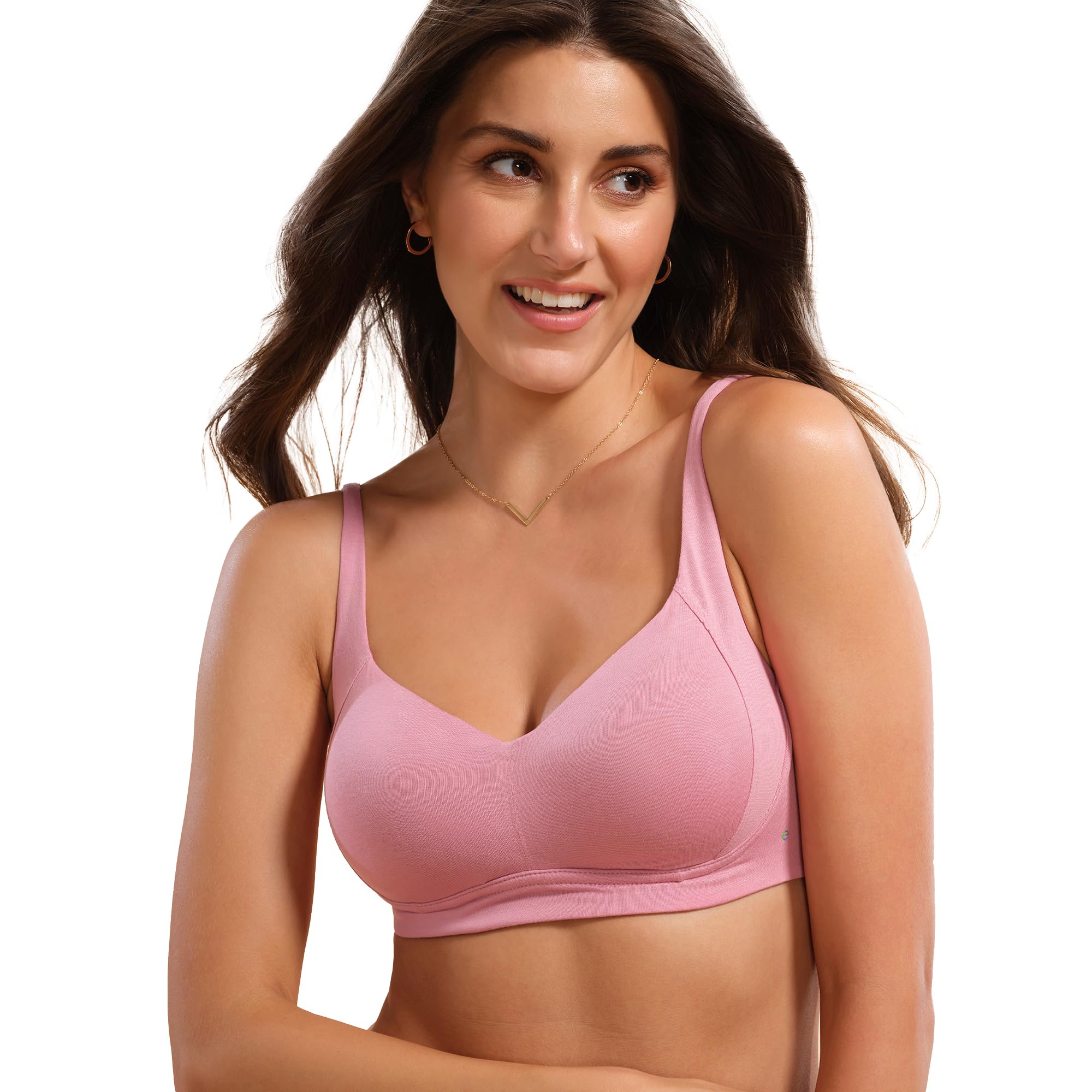 Women's Cotton Blend Non-Wired Bra