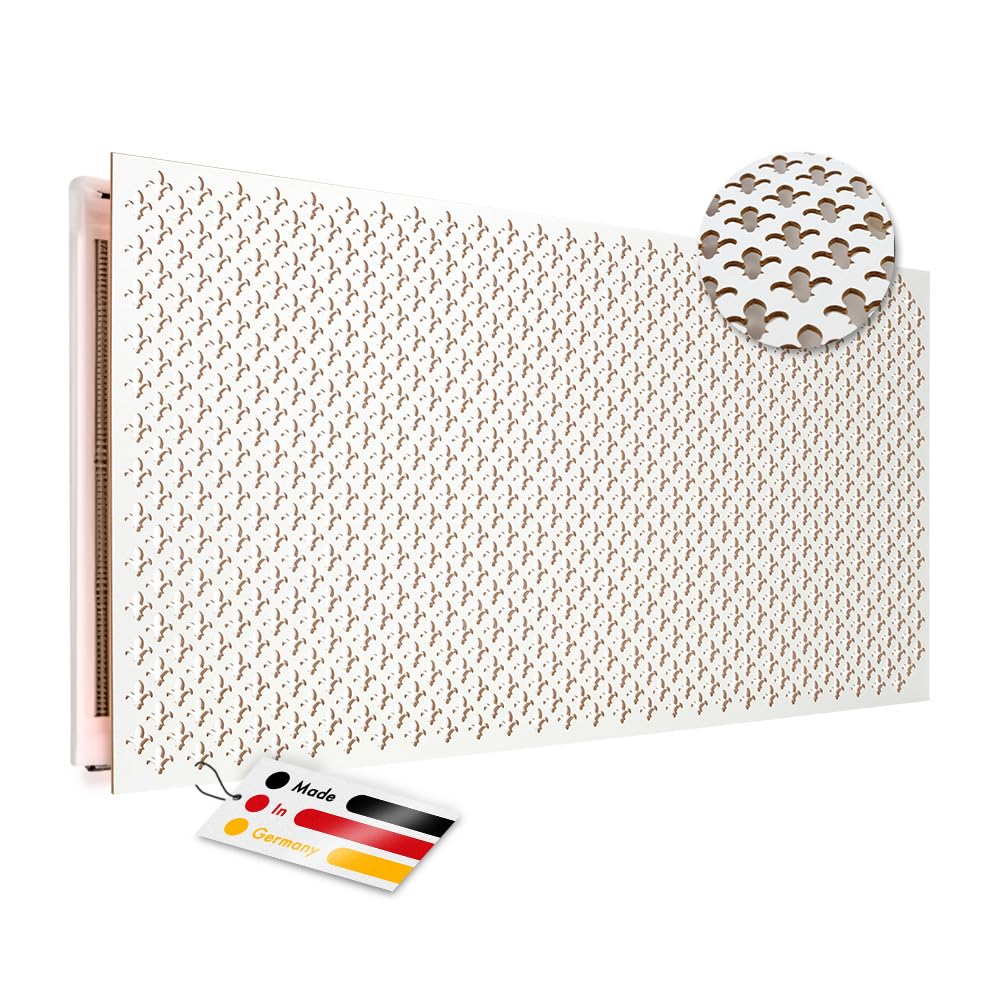'Pannello in legno Paris 122 x 61 cm per radiatori travestimento