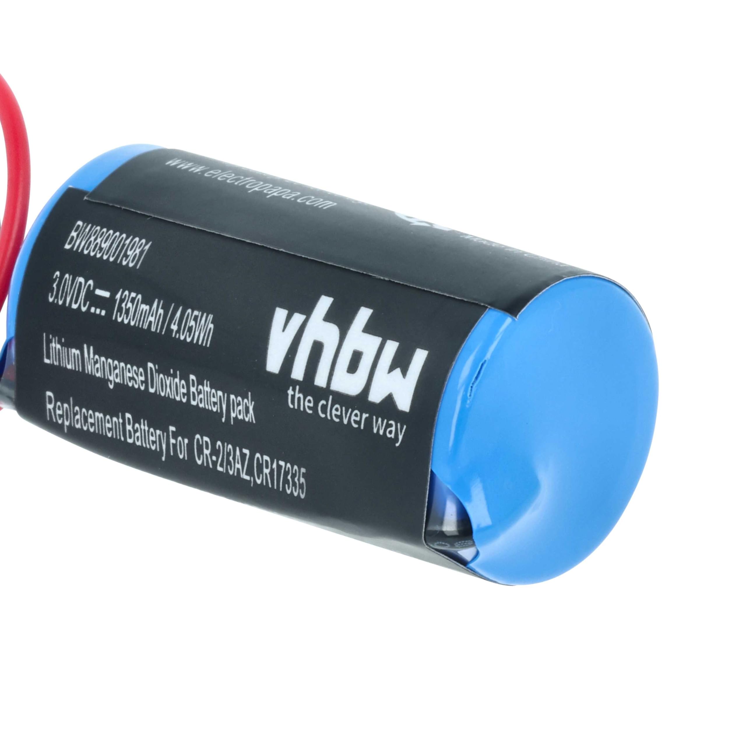 vhbw 5X Pile Remplacement pour Verisure CR-2/3AZ
