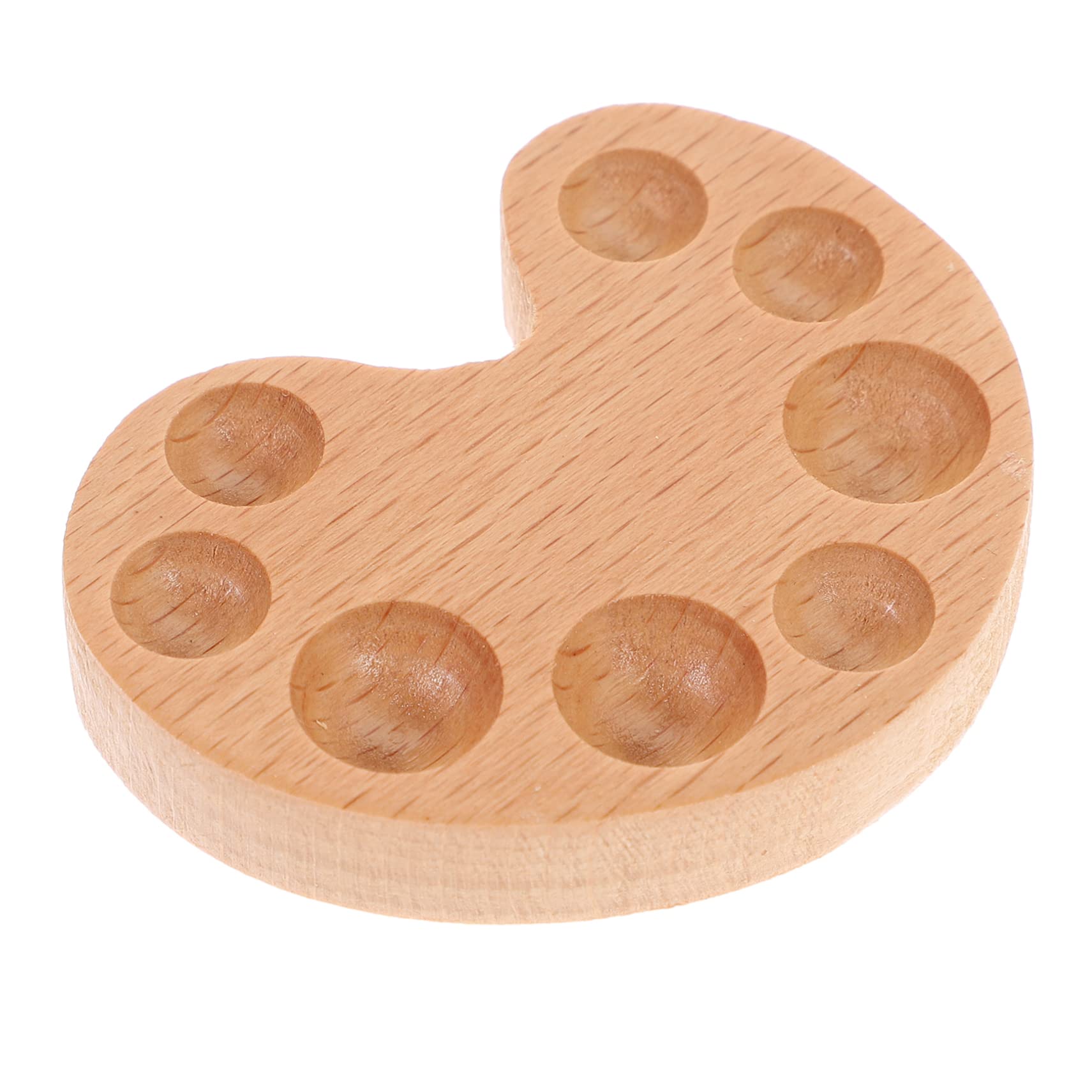 Ciieeo 5piezas Caja De Madera Para Acuarelas Portátil Tapa Estuche De Mezcla De De Pintura Caja De Pigmentos Ligera y Para Acuarelas y Gouache