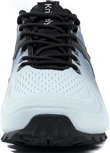 Miniatura 3 de Kricely - Zapatos de caminar para hombre, transpirables, ligeros, de moda, antideslizantes, para deporte, gimnasio, trote y senderismo