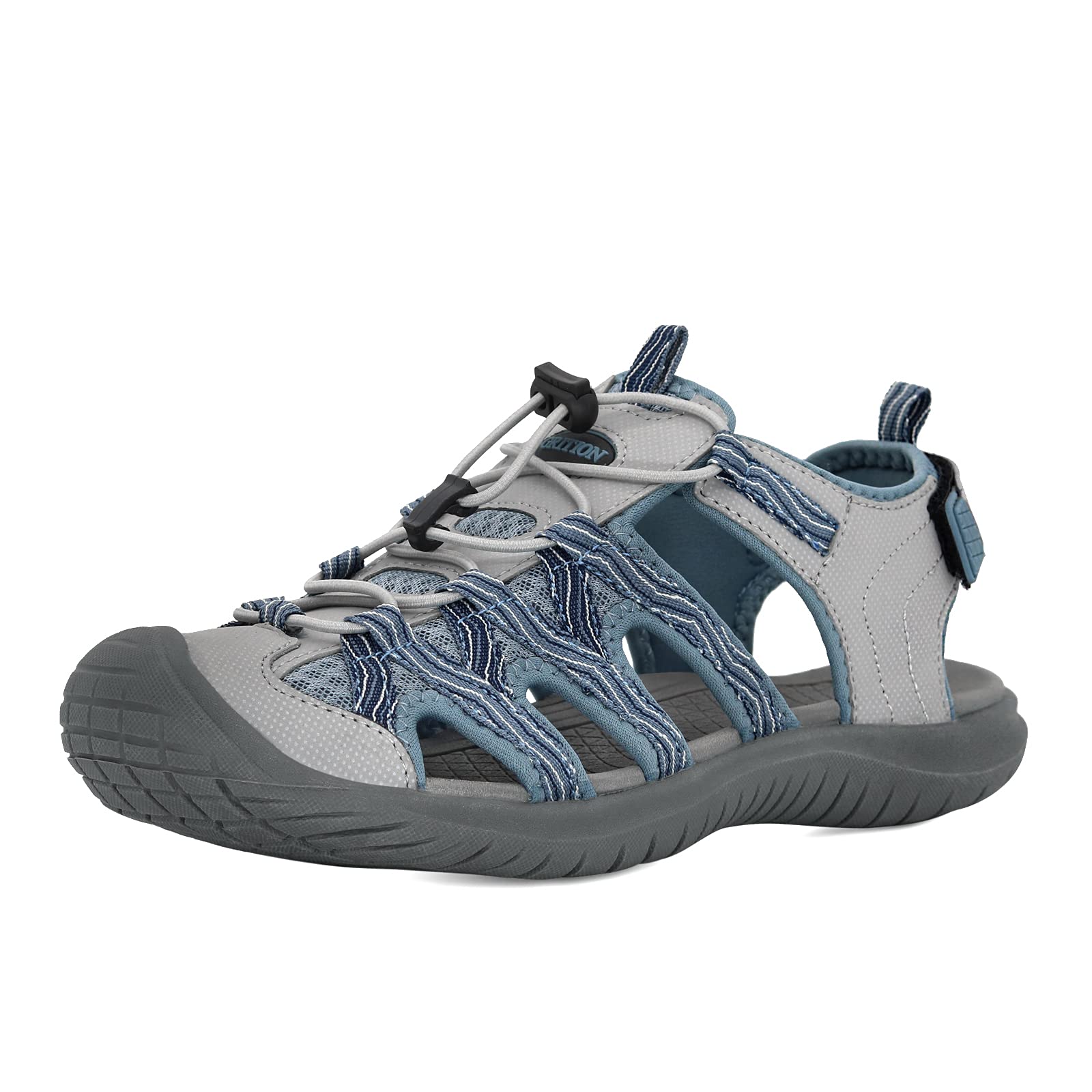 Sponsored Ad - GRITION Women Hiking Athletic Sandals Summer Closed Toe Adjustable Casual Beach Sandal Comfortable Ladies S...