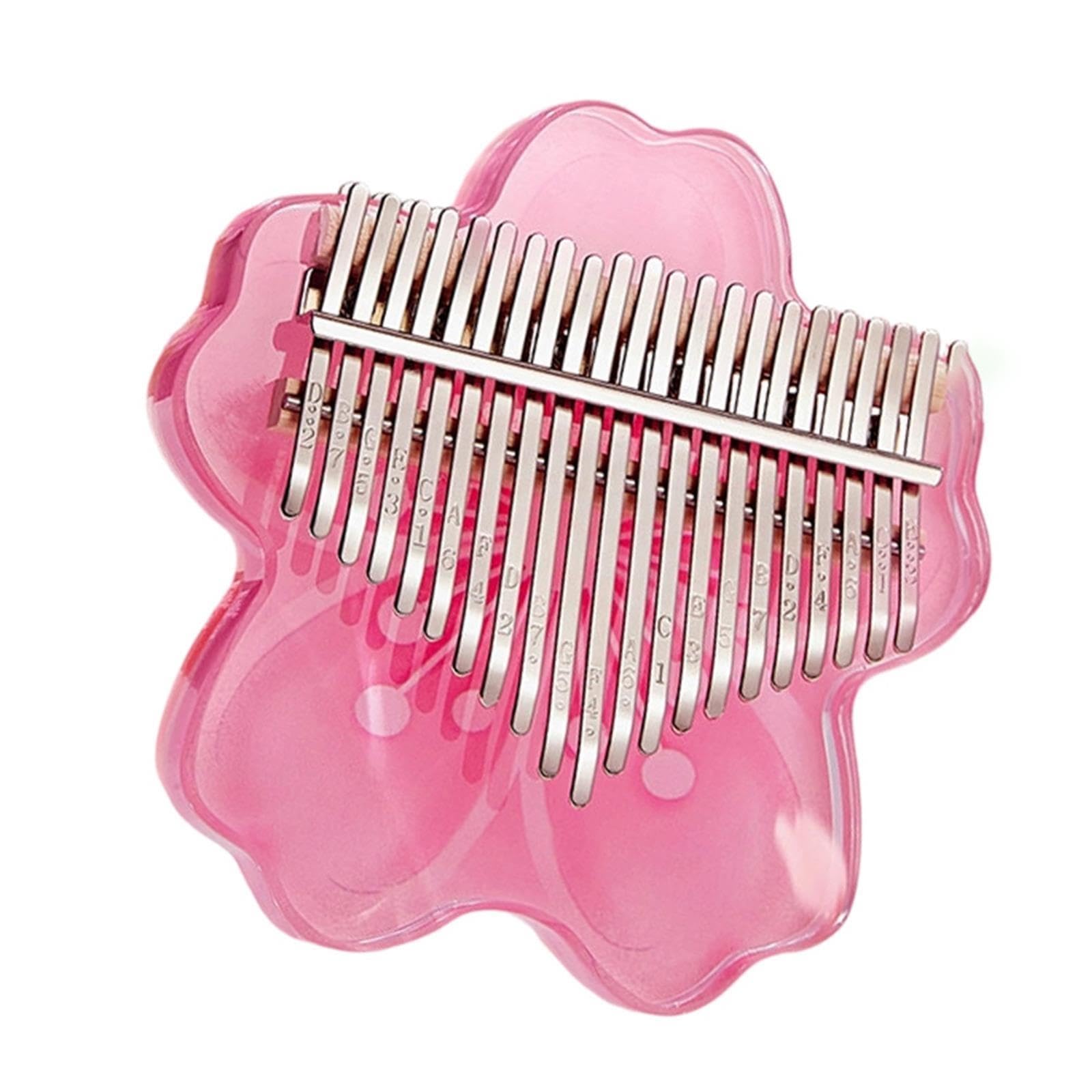 Tragbare Kalimba 17-stimmige Acryl Kalimba