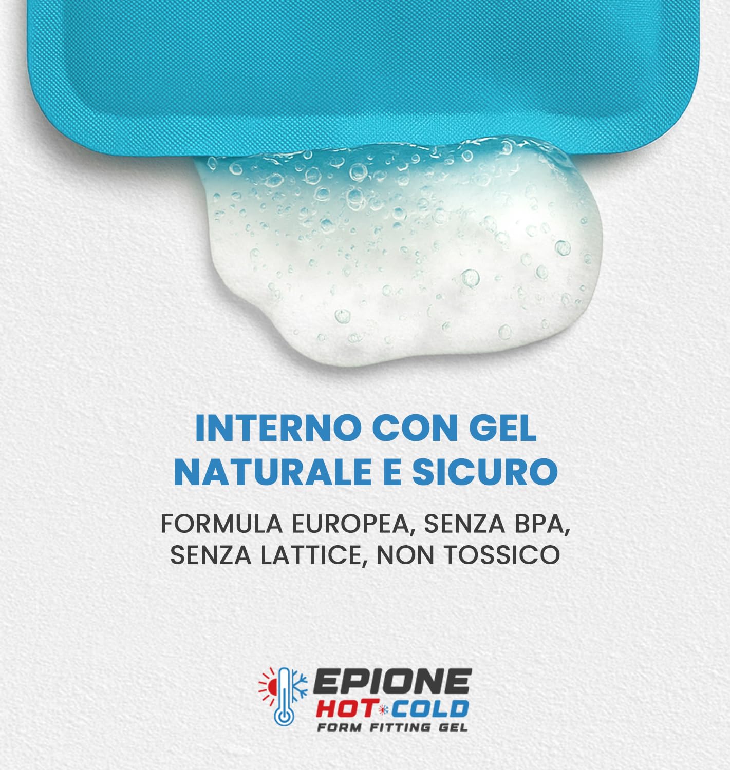Boston Tech EPIONE Mini Borse di Gel Caldo/Freddo (6 pz) | Geli riutilizzabili per dolori, gonfiori, occhi stanchi, denti, pronto soccorso, bambini e adulti (11,5 x 8 cm)