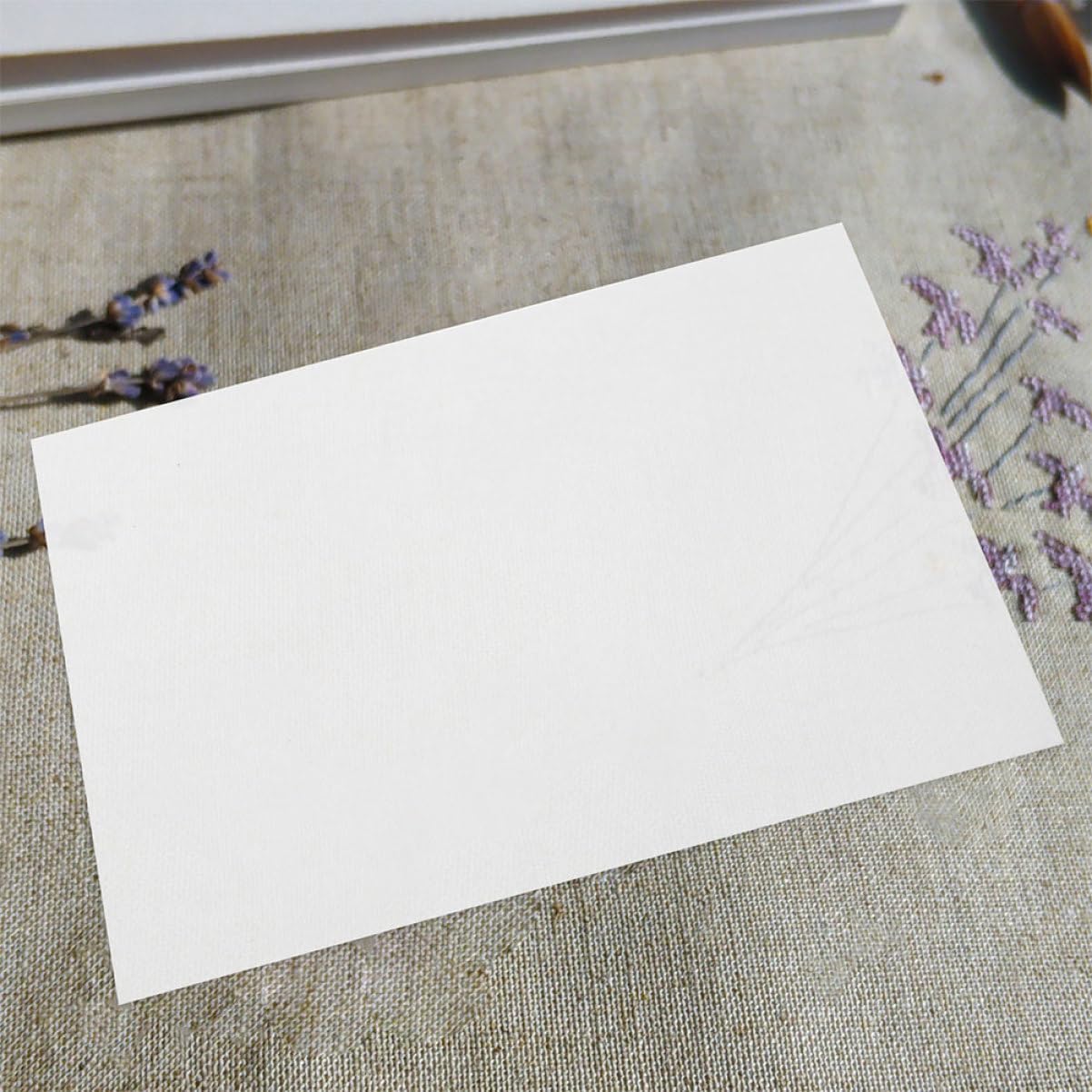 SEWOART Washable Embroidery Paper 10pcs Embroidery Stabilizer Stabilizers for Hand Sewing Dissolvable Paper DIY Craft Making Water Soluble A5 Size