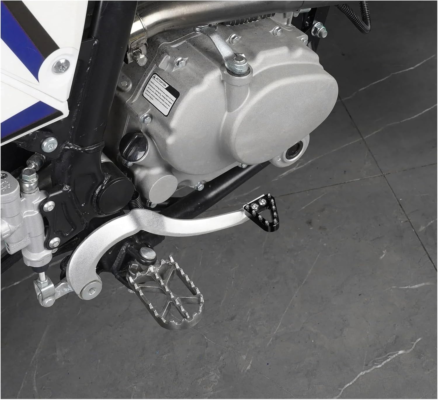 Brake Pedal Step Shift Lever Tip Fit for K-tm XC SX XCF SXF EXC EXCF XCW XCFW Fit for Husqvarna TC TE FC FE 125 250 350(Black)