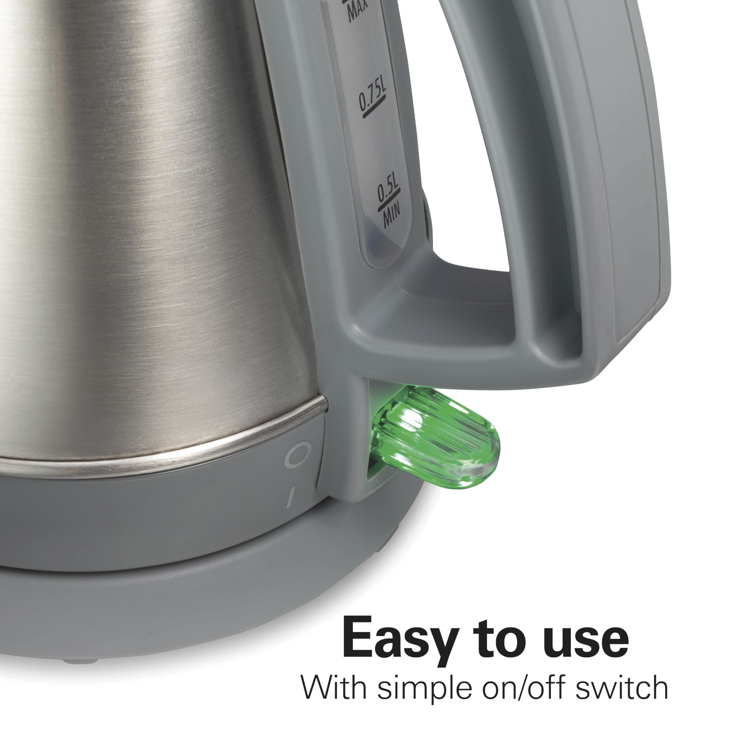 Hamilton Beach Electric Kettle - 1L Fast Heating -6 Hamilton Beach Electric Kettle - 1L Fast Heating -6