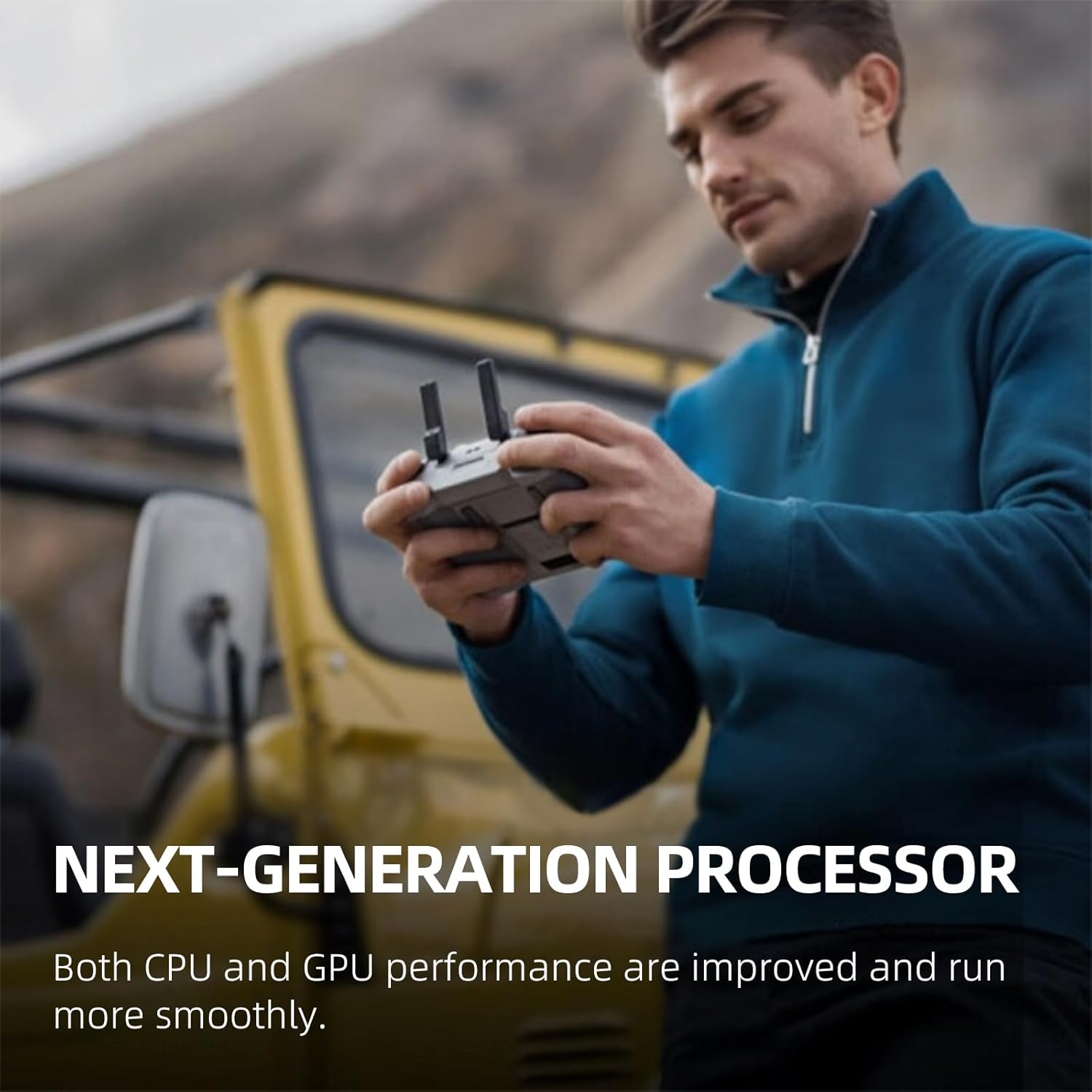 Original Mini 4 Pro RC 2 Remote Controller for DJI Mini 4 PRO/Air 3 Drone，Light and Compact with a 5.5-inch FHD Screen,New Processor,O4 Video Transmission,and 2T4R ，Smart Controller for Drones