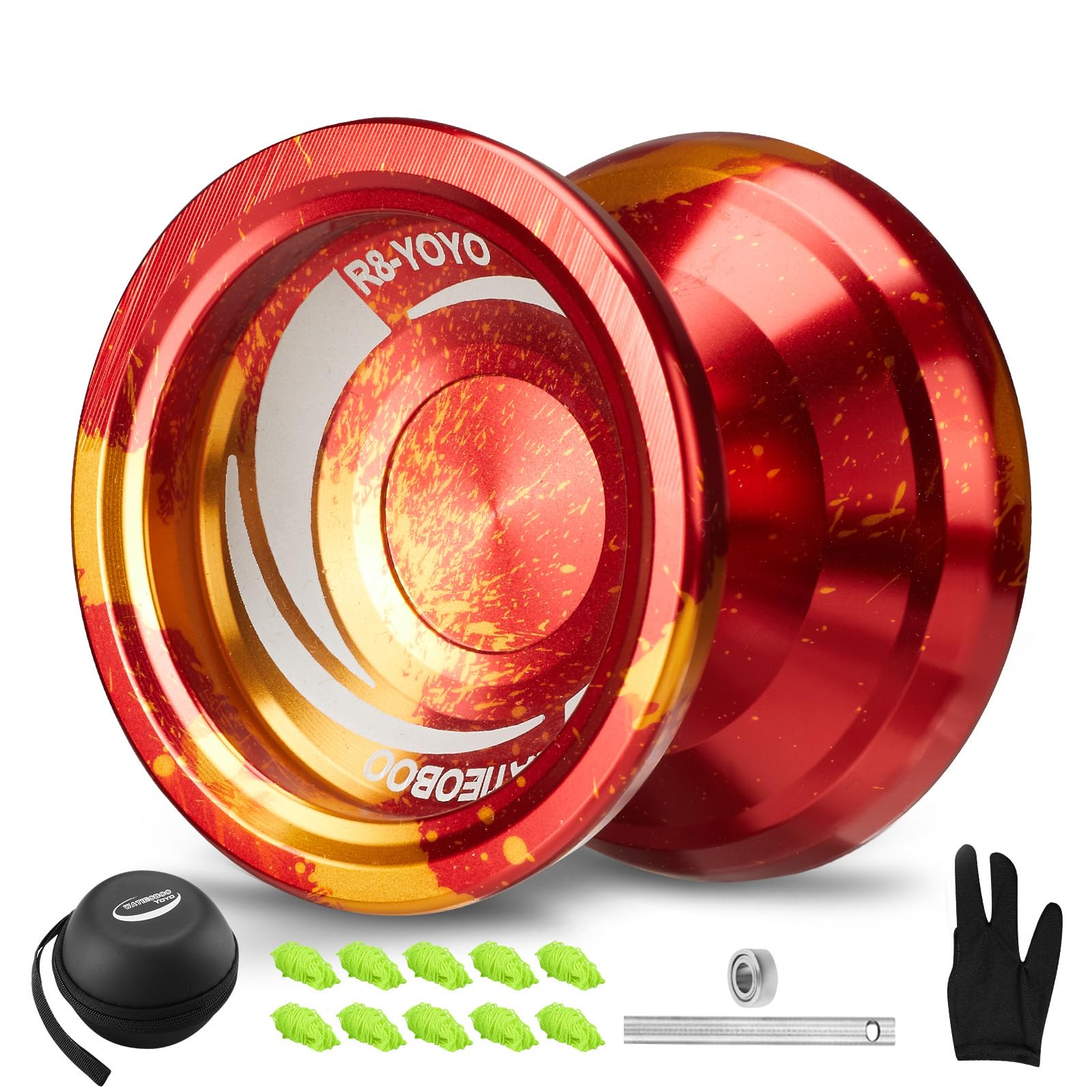 WATIEOBOO R8 Professional Yoyo Responsive Yoyo, Metal