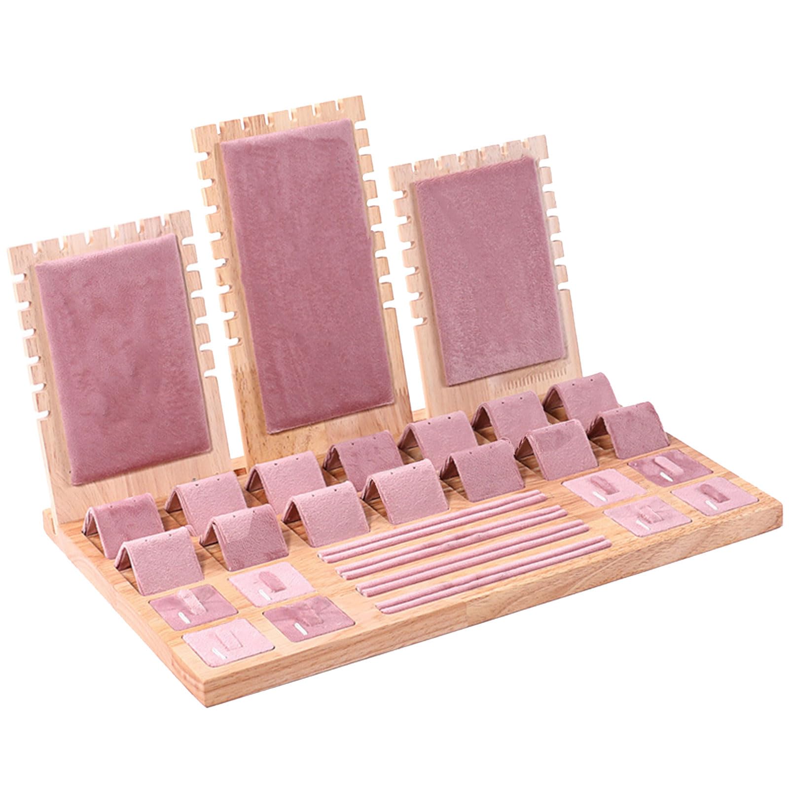 Jewelry Presentation Rack Stylish Jewelry Drawer Organizer Display Tray Necklace Ring Bracelet Earring Accessory Stand, フリーサイズ