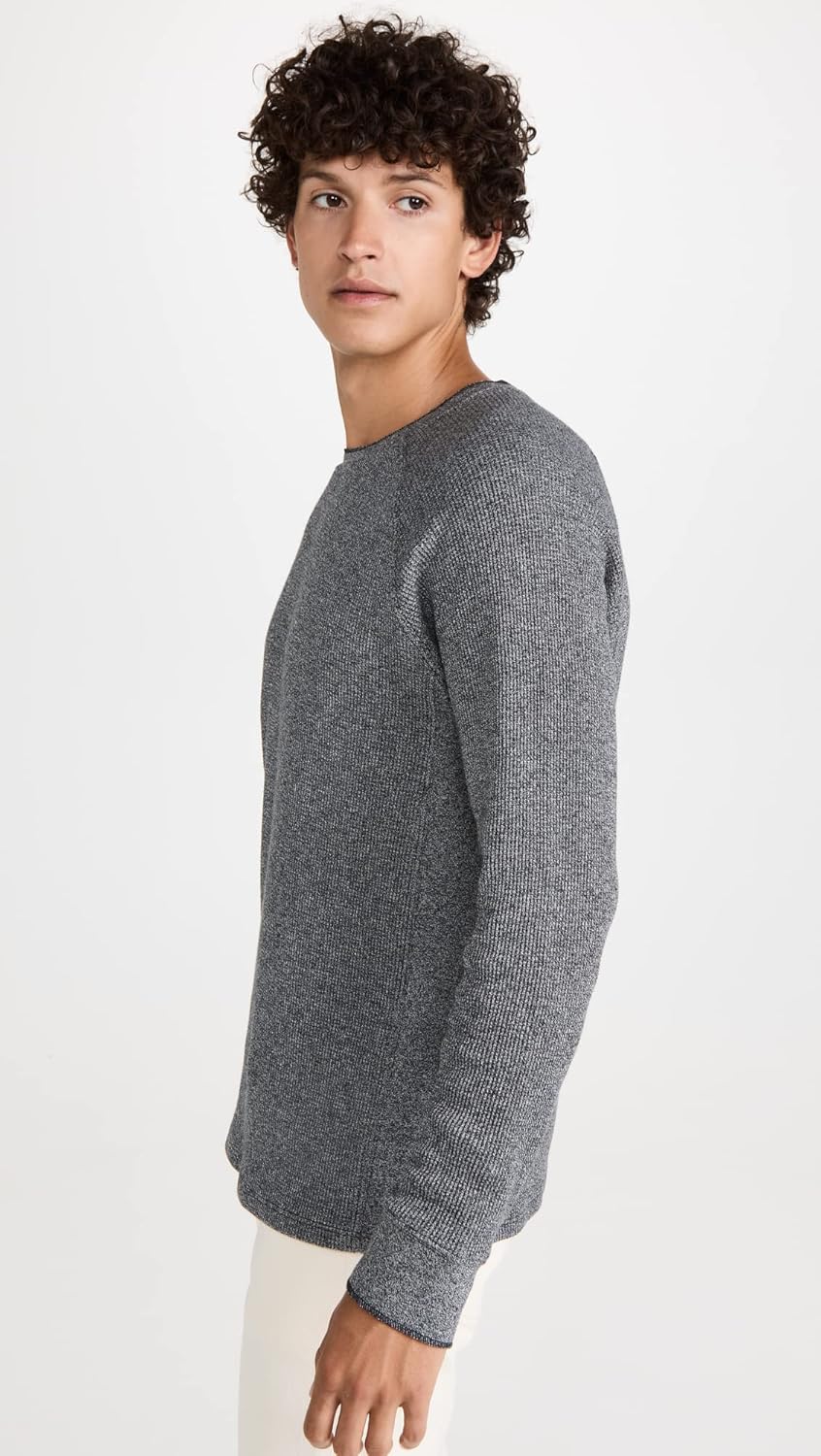 Vince Womens Mouline Thermal Crew - Image 4