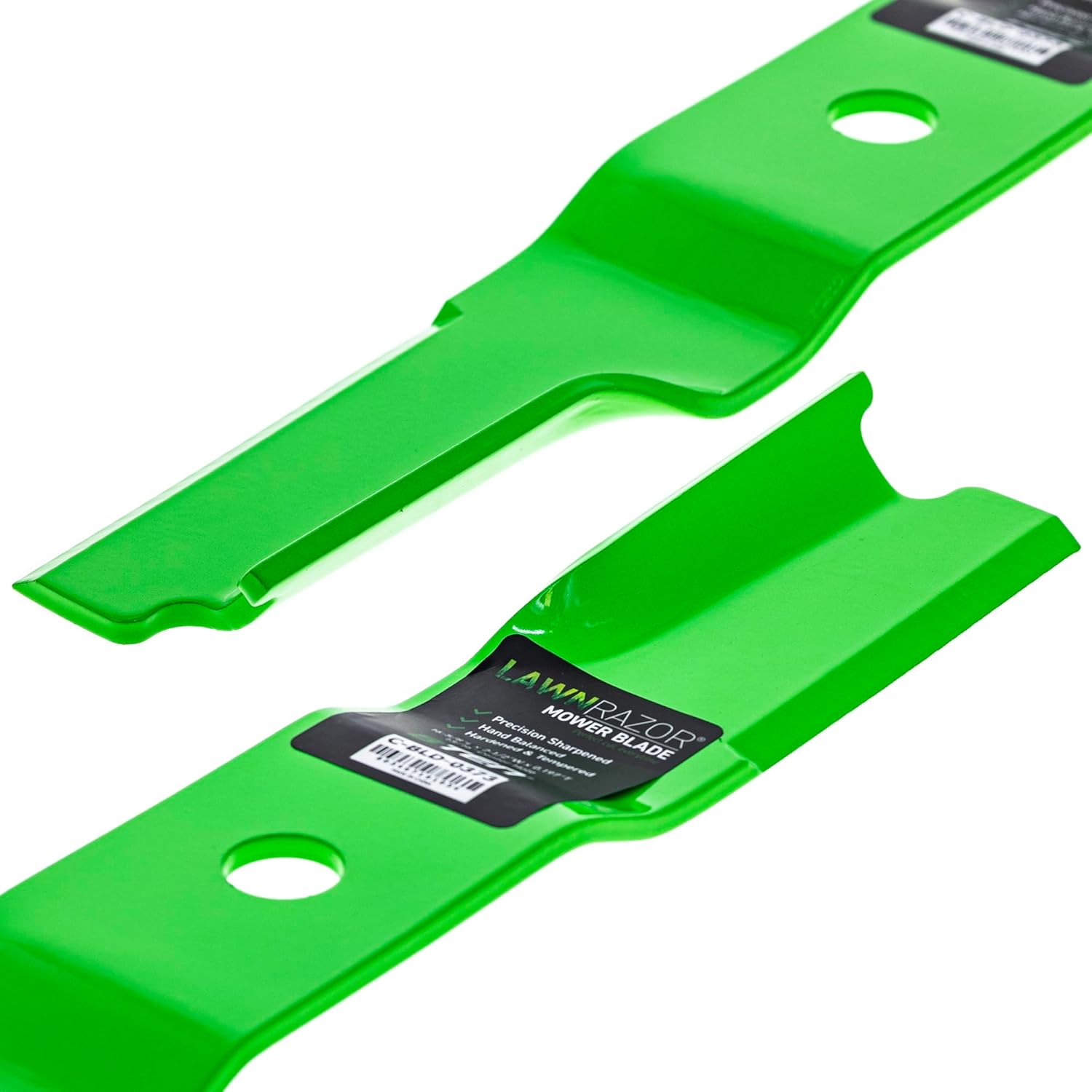 8TEN LawnRAZOR Blade for John Deere LX173 LX176 LX186 LX188 F525 F710 F725 F735 48" Deck M111522 (Medium Lift) 3 Pack