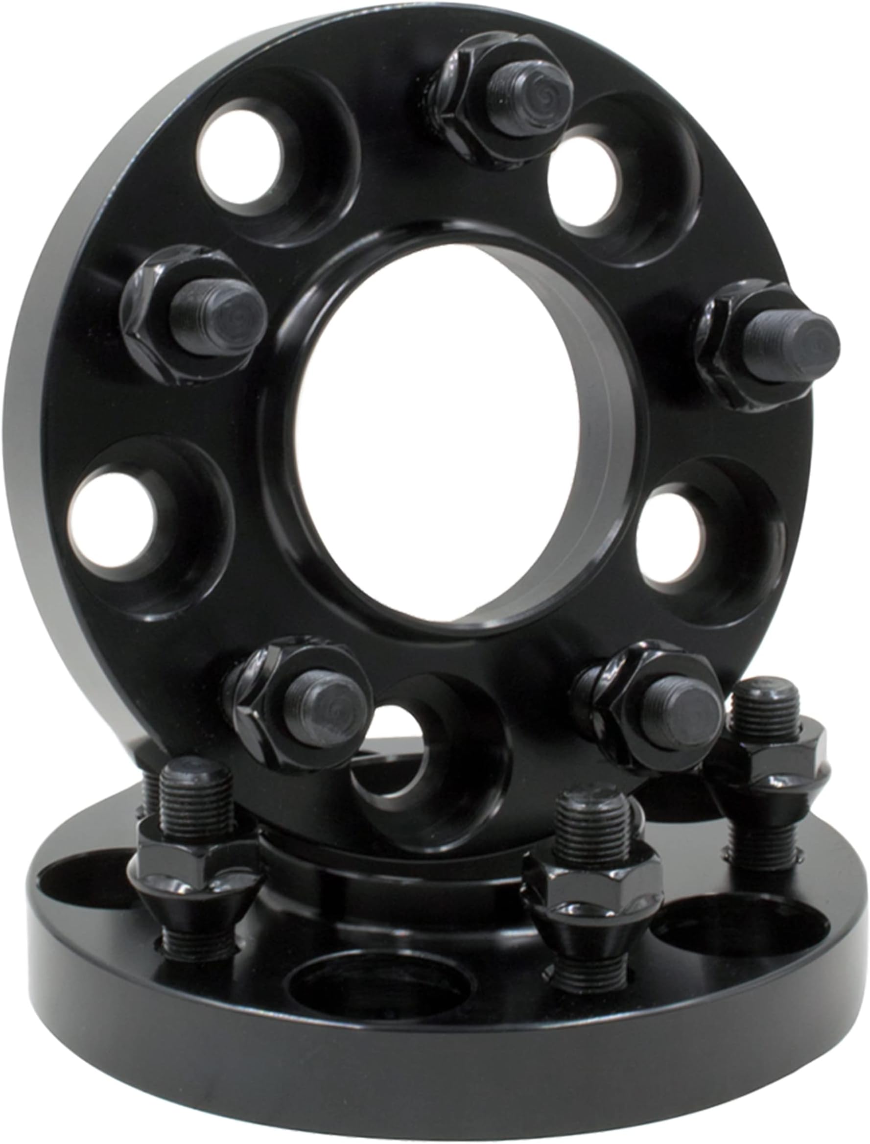 Wheel Accessories Parts 2 Pc Hub Centric Wheel Spacers Adapters 5x4.5 5x114.3 20mm Thick 1/2"-20 Thread Stud Fits Ford Mustang 1994 to 2014