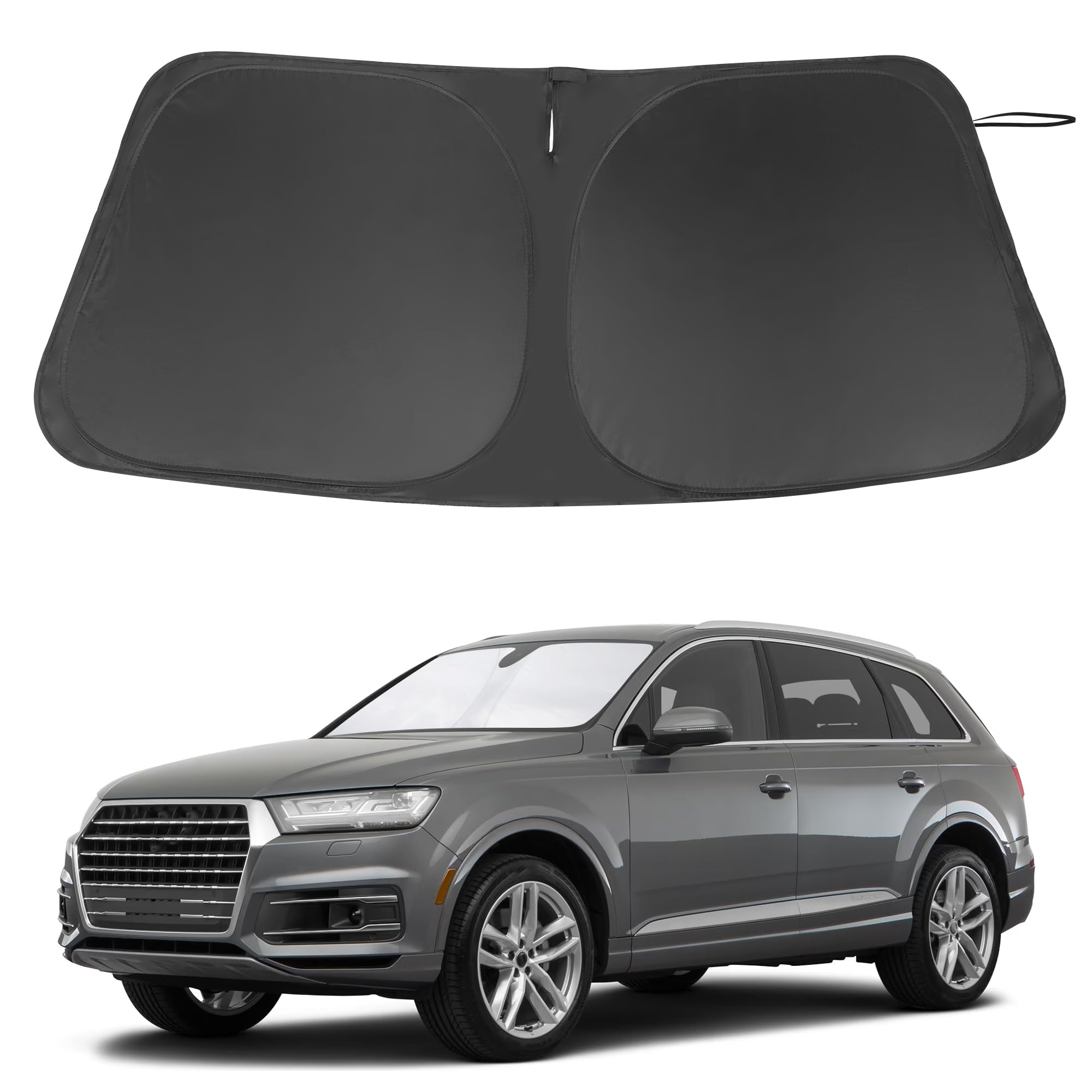 Windshield Sun Shade for 2016-2025 2026 Audi Q7 Accessories
