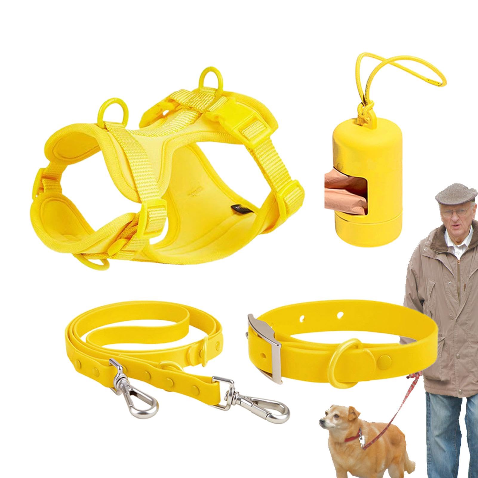 Harnais pour chien de taille moyenne ensemble harnais et laisse animal domestique
