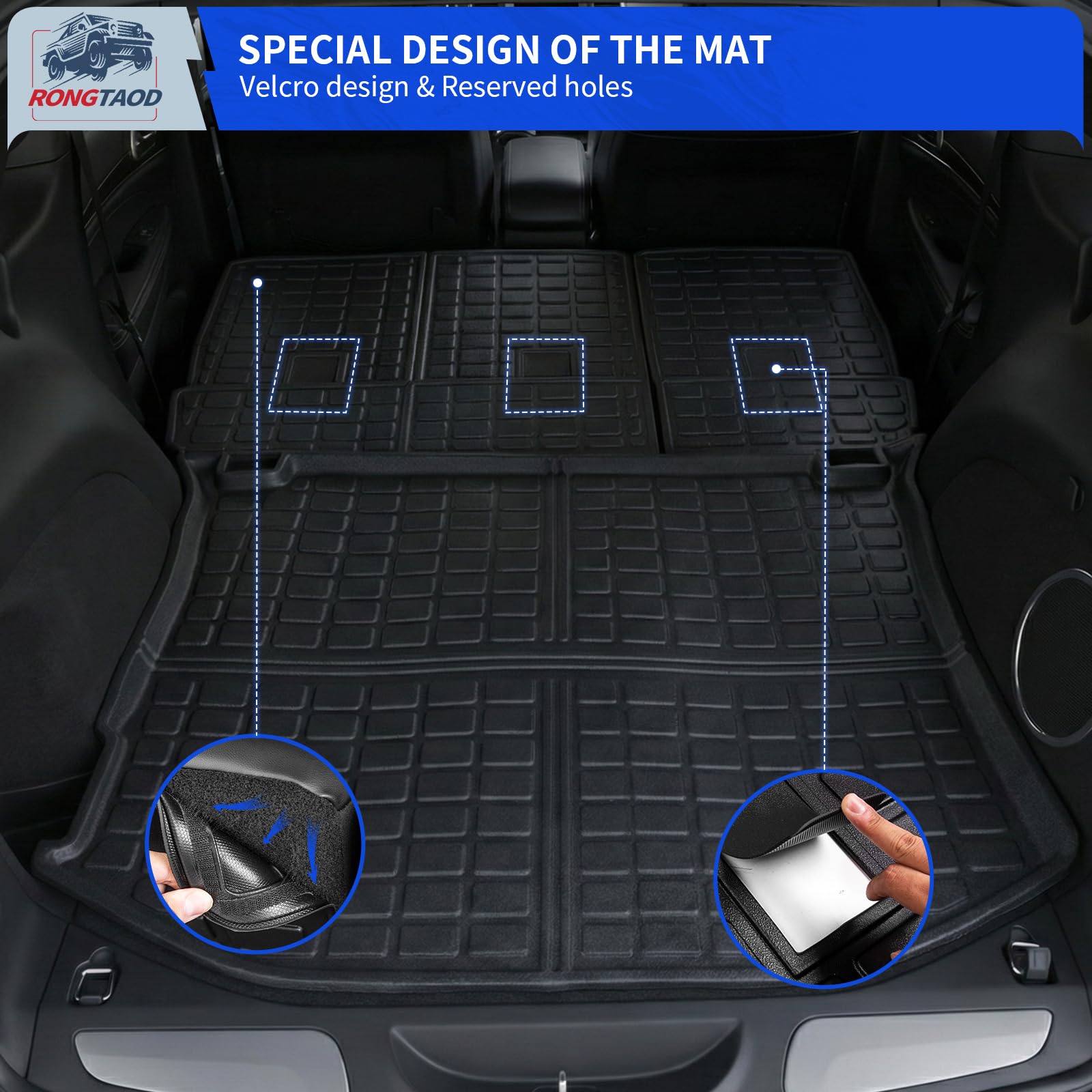 Amazon.co.jp: Rongtaod カーゴマット 2011-2021 Jeep グランド