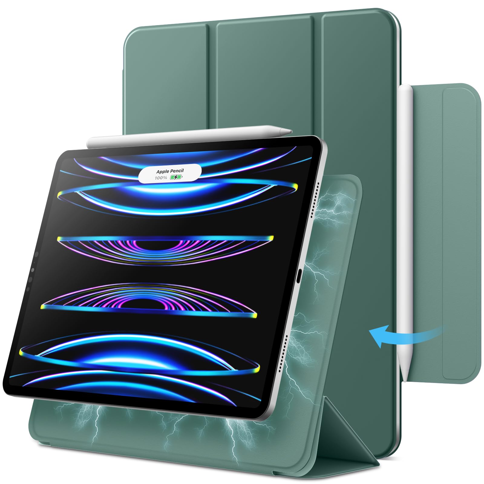 ipad air4 Apple Pencil2 smartfoilo