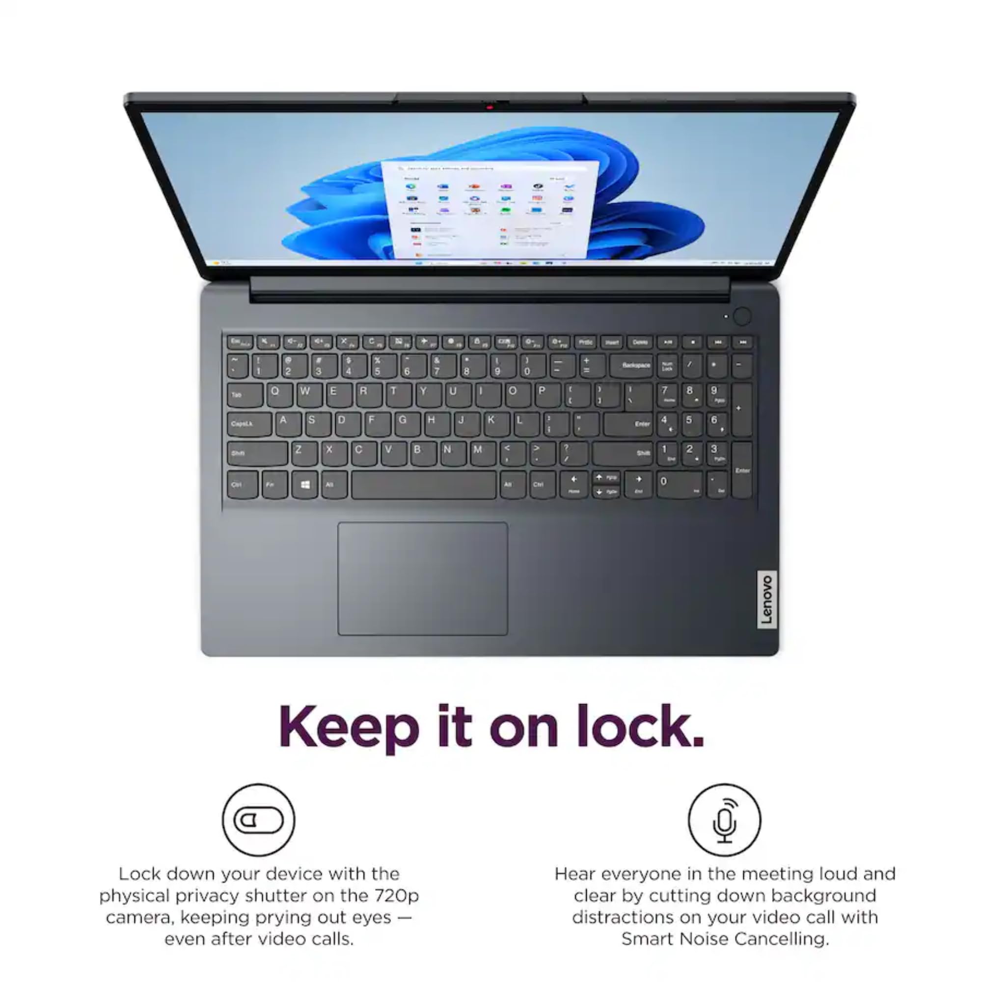 Lenovo IdeaPad Business Laptop with Lifetime Office 365 for The Web - 15.6" FHD Touchscreen Display - Intel 13th 10-Core i5 (Outperforms i7-1255U) - 16GB RAM - 1TB SSD - Windows 11 w/o Mouse