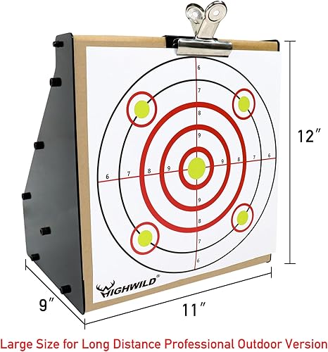 Miniatura 2 de Highwild Caja trampa de balas clasificada para calibre .22/.17 (solo fuego) – objetivos de pistola de pellets de rifle de aire – objetivo de