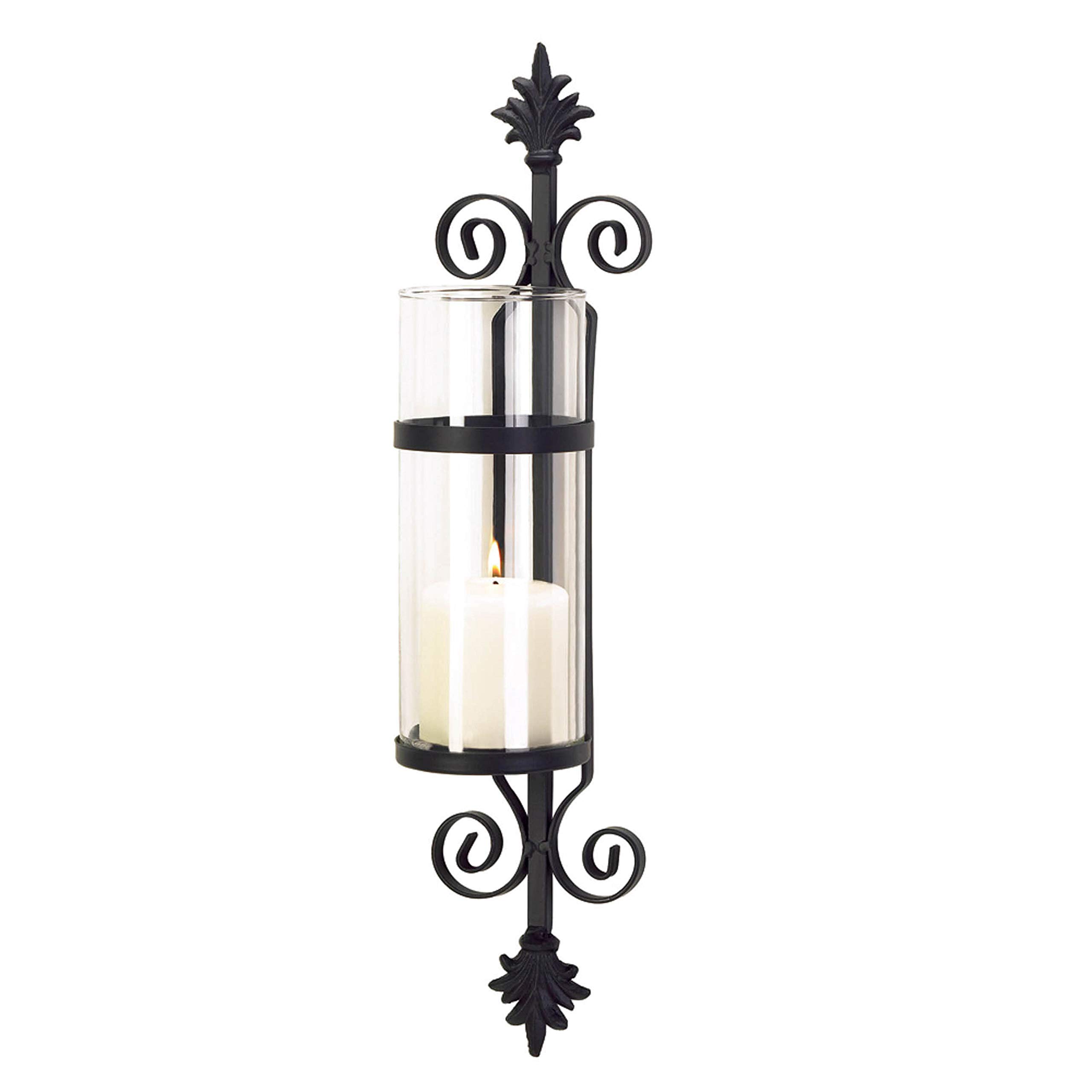 Amazon.com: Zingz & Thingz Romantic Metal Wall Sconce Candle