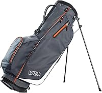 IZZOGolf Ultra Lite Stand Bag - 3.2 lbs Lightweight Golf Bag, 4-Way Top, Dual Straps, Rain Hood, Waterproof Pocket