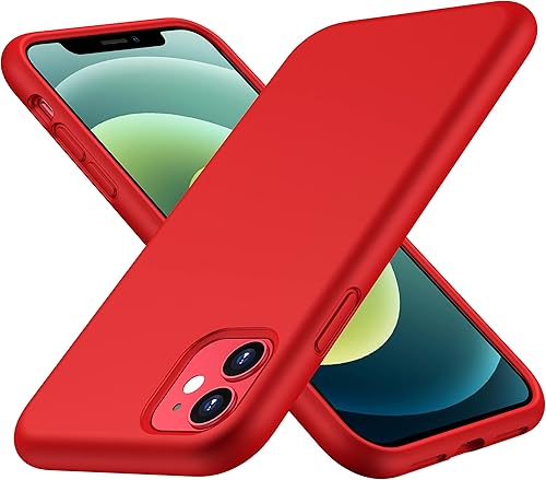 CellEver Funda de silicona ultraduradera para iPhone 11, protección contra caídas de grado militar 3 capas y doble revestimiento ajuste delgado a
